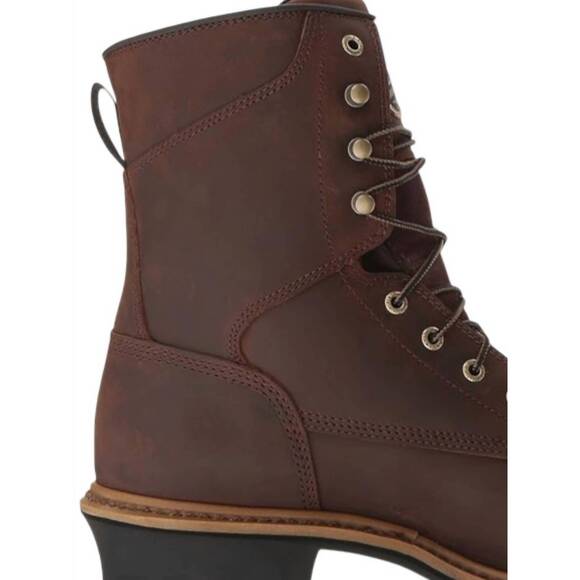NEW RED WING SHOES men\'s mesabi 8 inch waterproof insulated steel toe logger boo